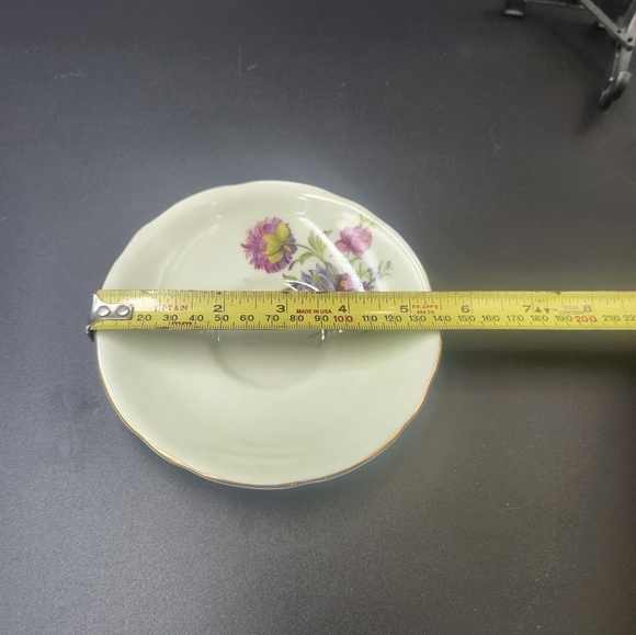 Royal Stafford bone china Lime Tea cup and saucer - Picture 12 of 12